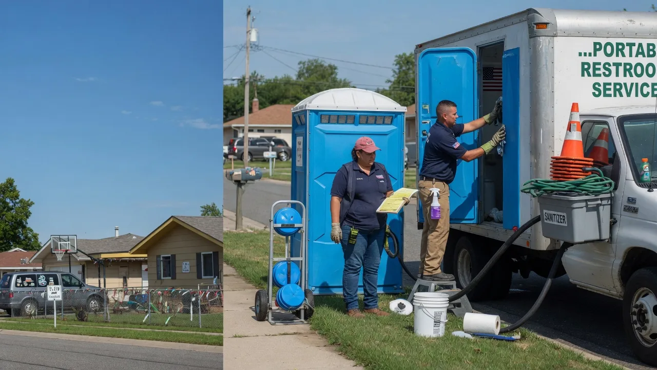 Portable Toilet Rental in Pottsboro, TX near me
